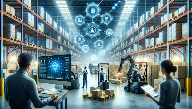 How blockchain is used in supply chain management