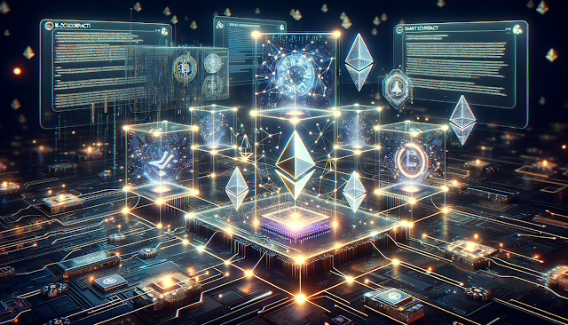 How smart contracts work on the Ethereum platform